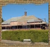 Roofing work