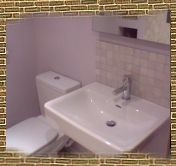 Bathroom with Tiling & Plumbing work