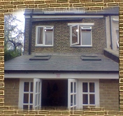 Rear Extension with kitchen supplied & fitted