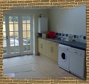 Rear Extension with kitchen supplied & fitted