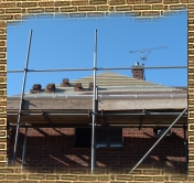 Roofing work