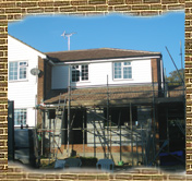 Part Construction shown, Side Extension & Loft Conversion